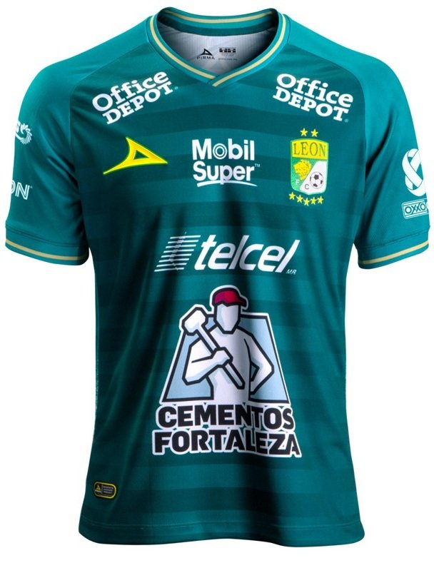Camisa oficial Pirma Club Leon 2020 2021 I Jogador